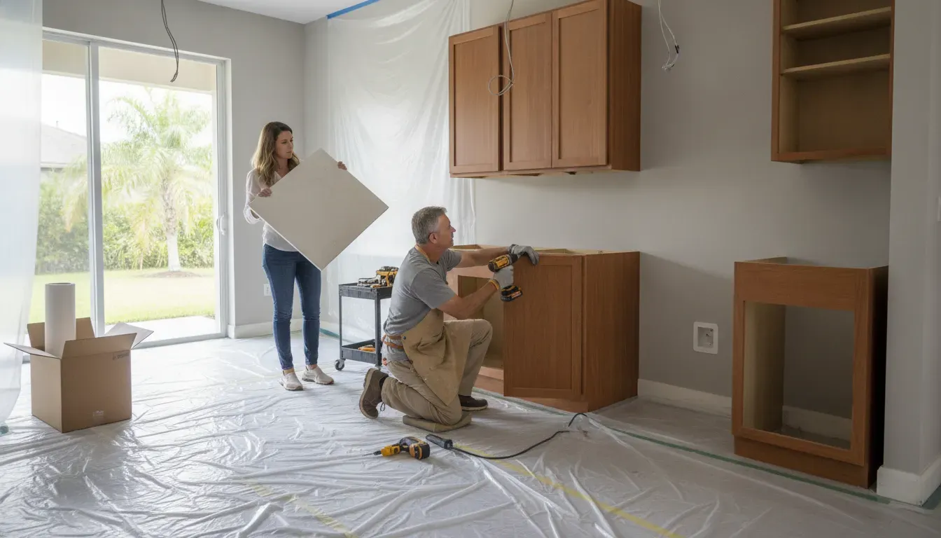 Kitchen remodel timeline planning in Tampa Bay